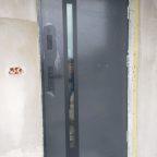 drzwi z montażem lublin czarna ramka antracyt